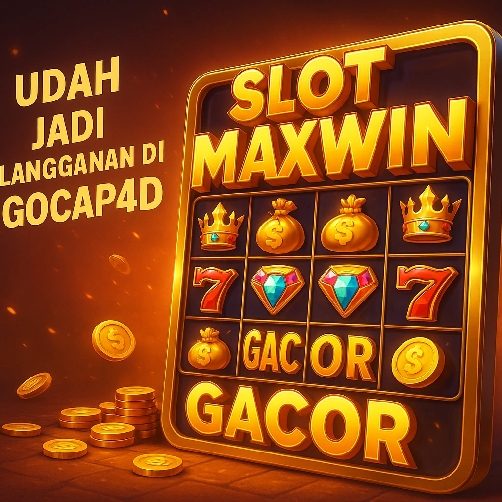Ilustrasi 3D digital seorang pemain muda menang besar di slot maxwin GOCAP4D dengan visual cerah dan atmosfer kemenangan.